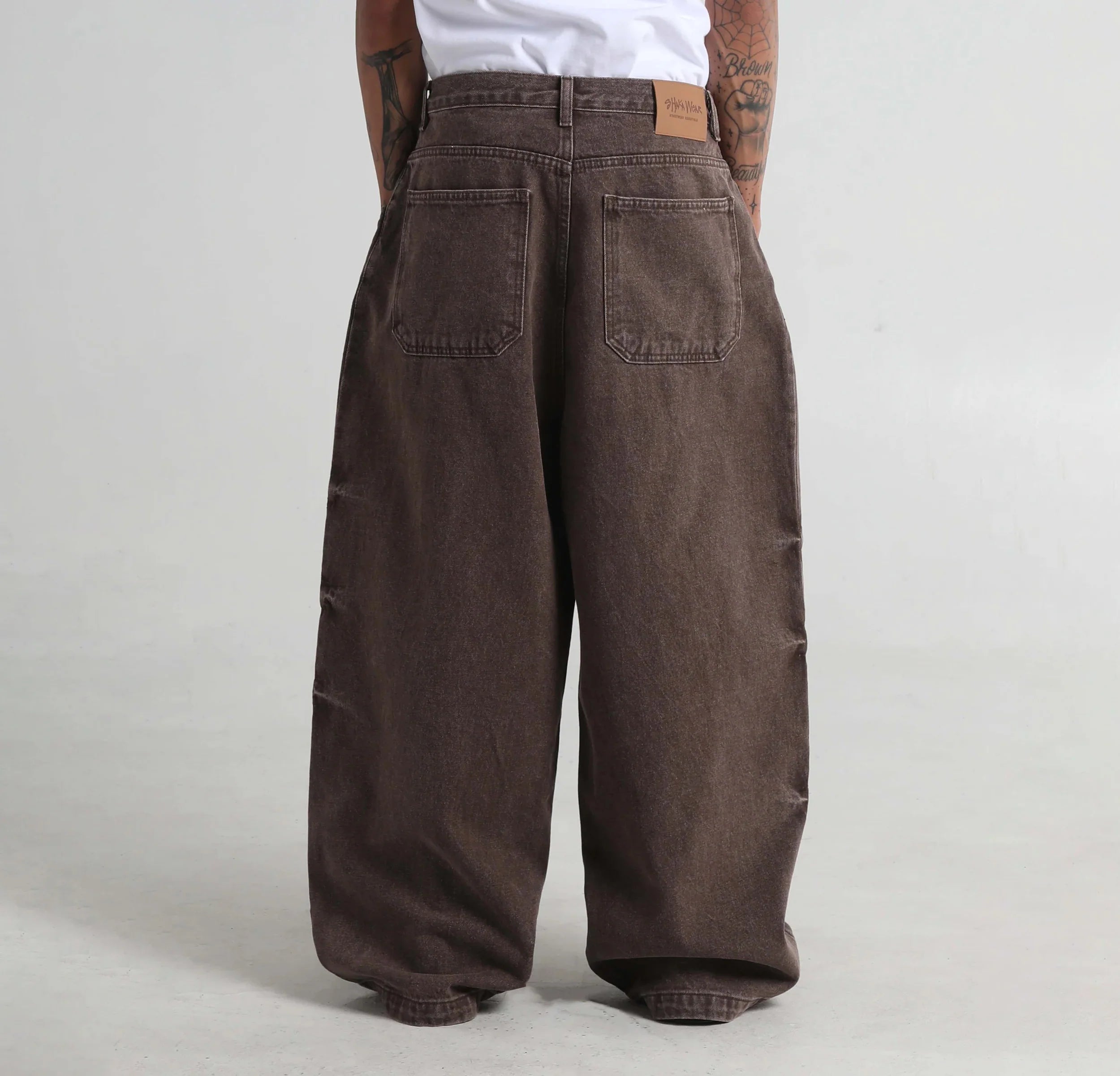 Shaka Wear Ballon Denim Brown