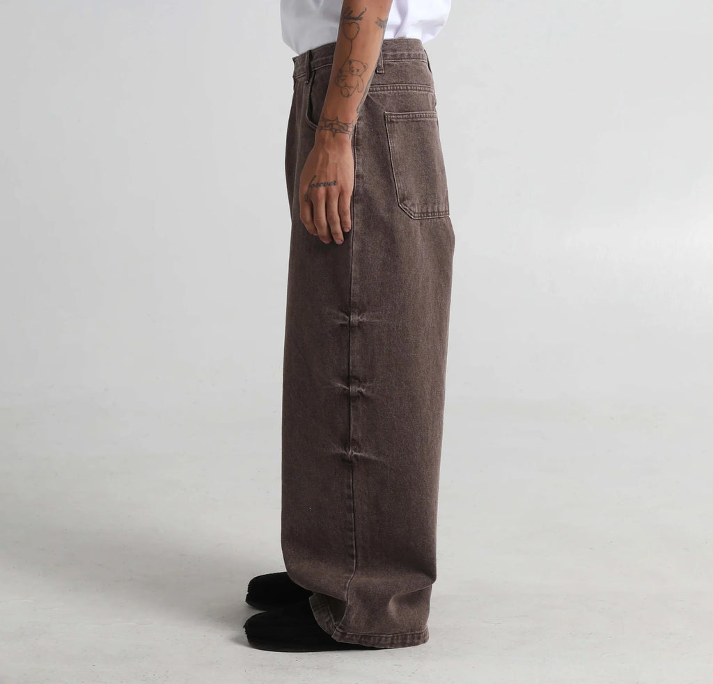 Shaka Wear Ballon Denim Brown