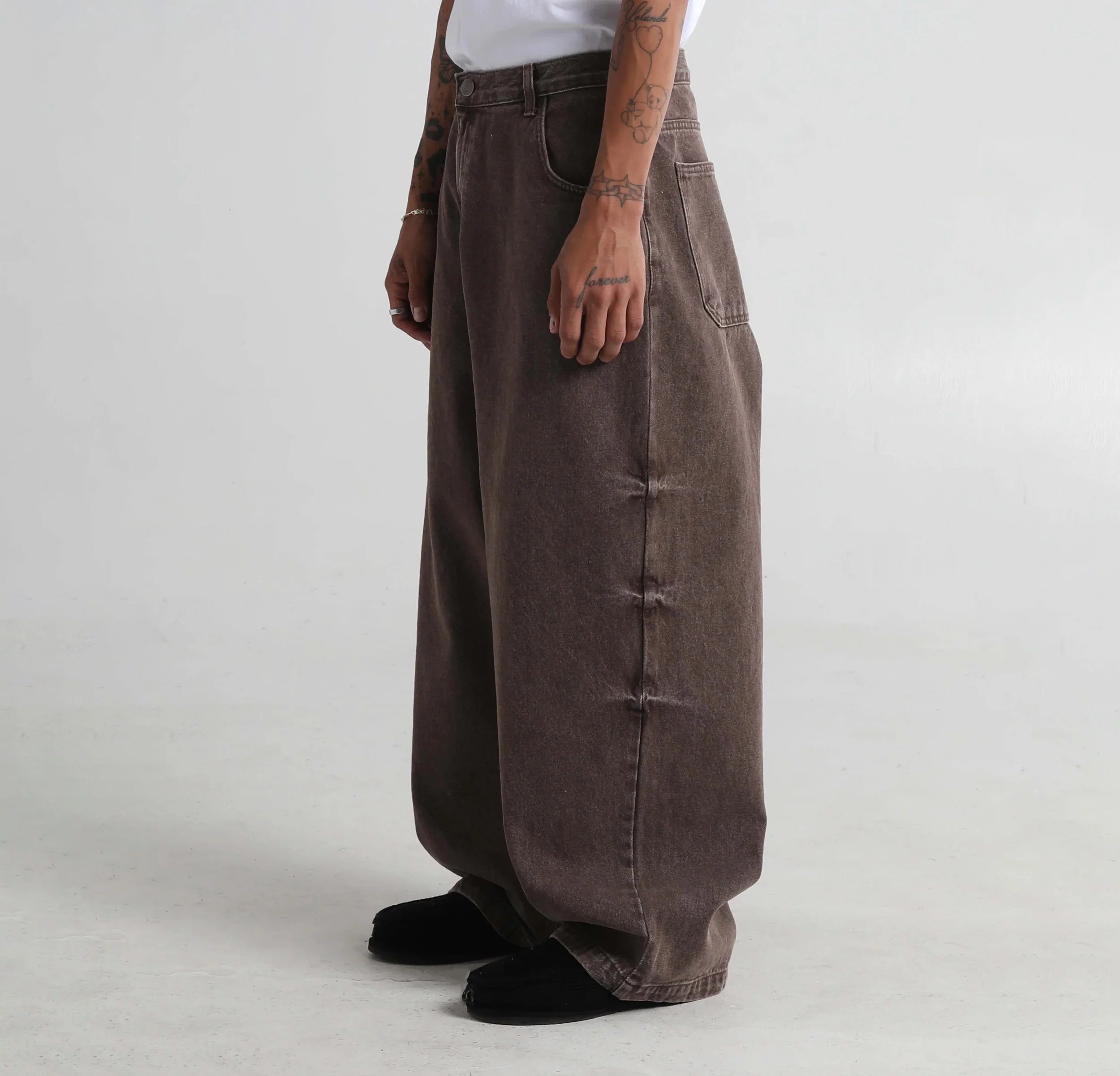 Shaka Wear Ballon Denim Brown