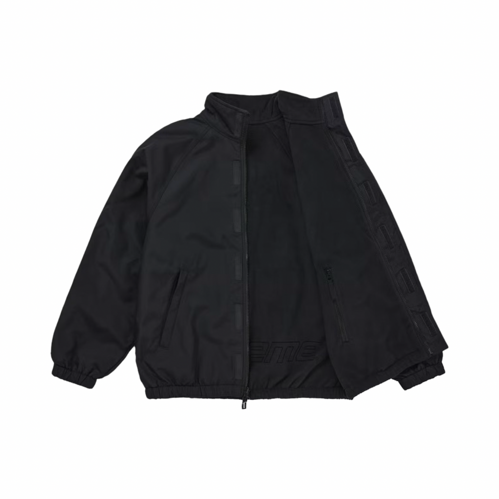Supreme Polartec Reversible Track Jacket Black FW25