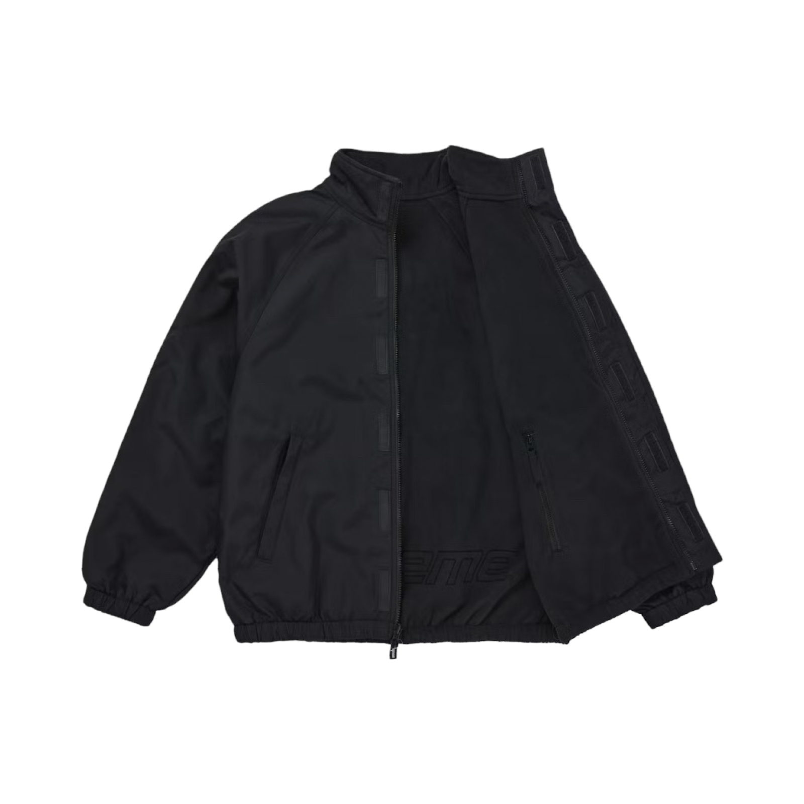 Supreme Polartec Reversible Track Jacket Black FW25