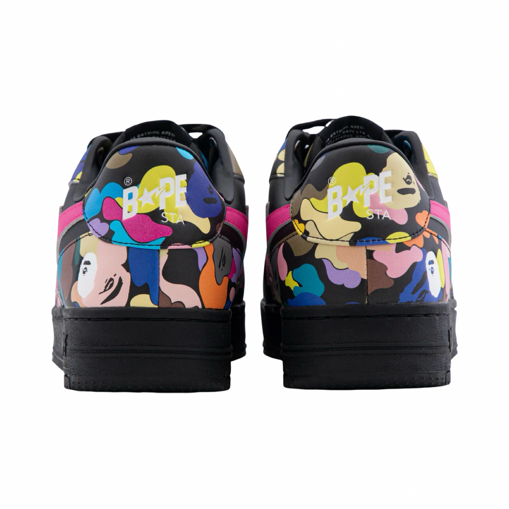 A Bathing Ape Bapesta Icon M2 Black Multi