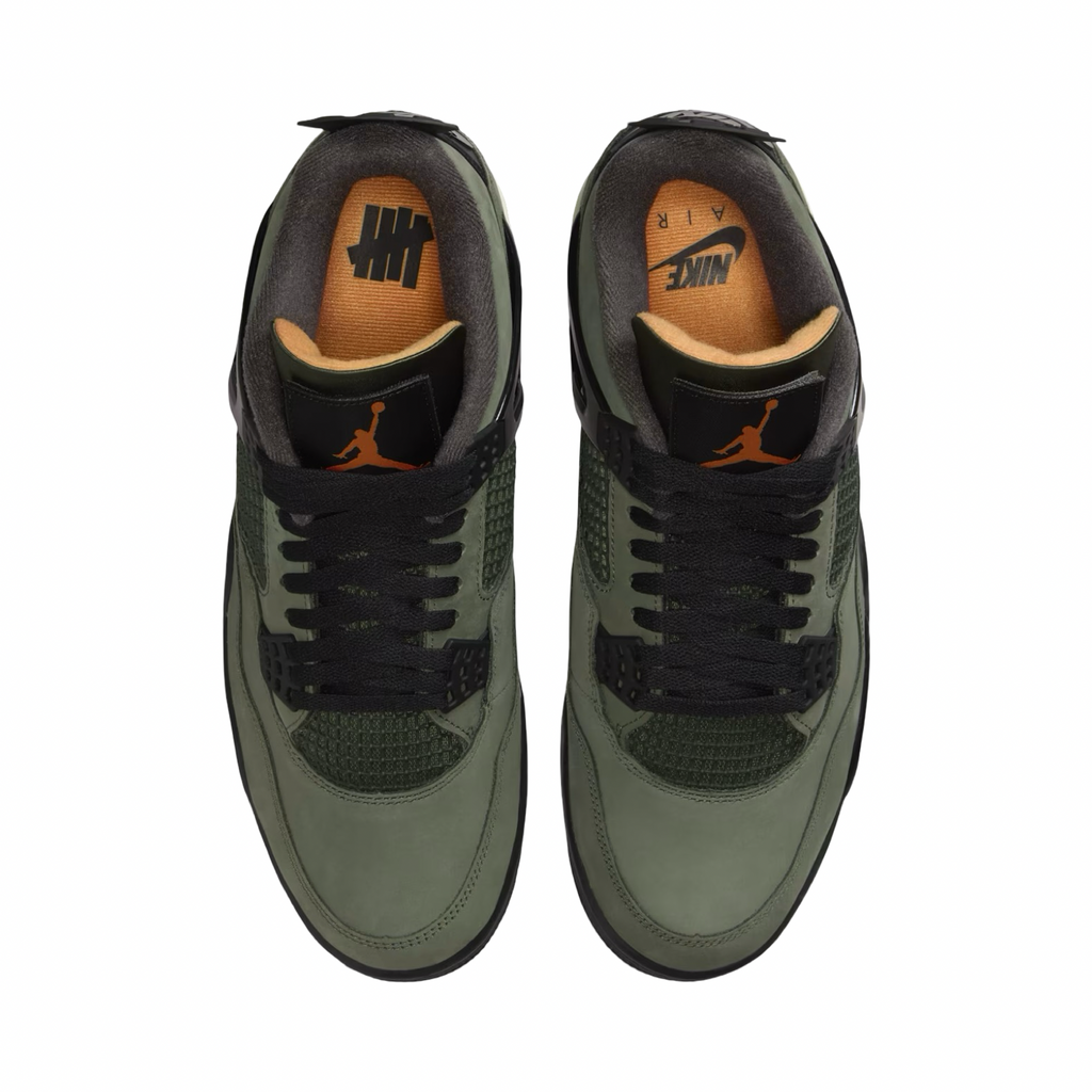 Air Jordan 4 Retro OG Undefeated Deep Green Clementine Black IB1519-200