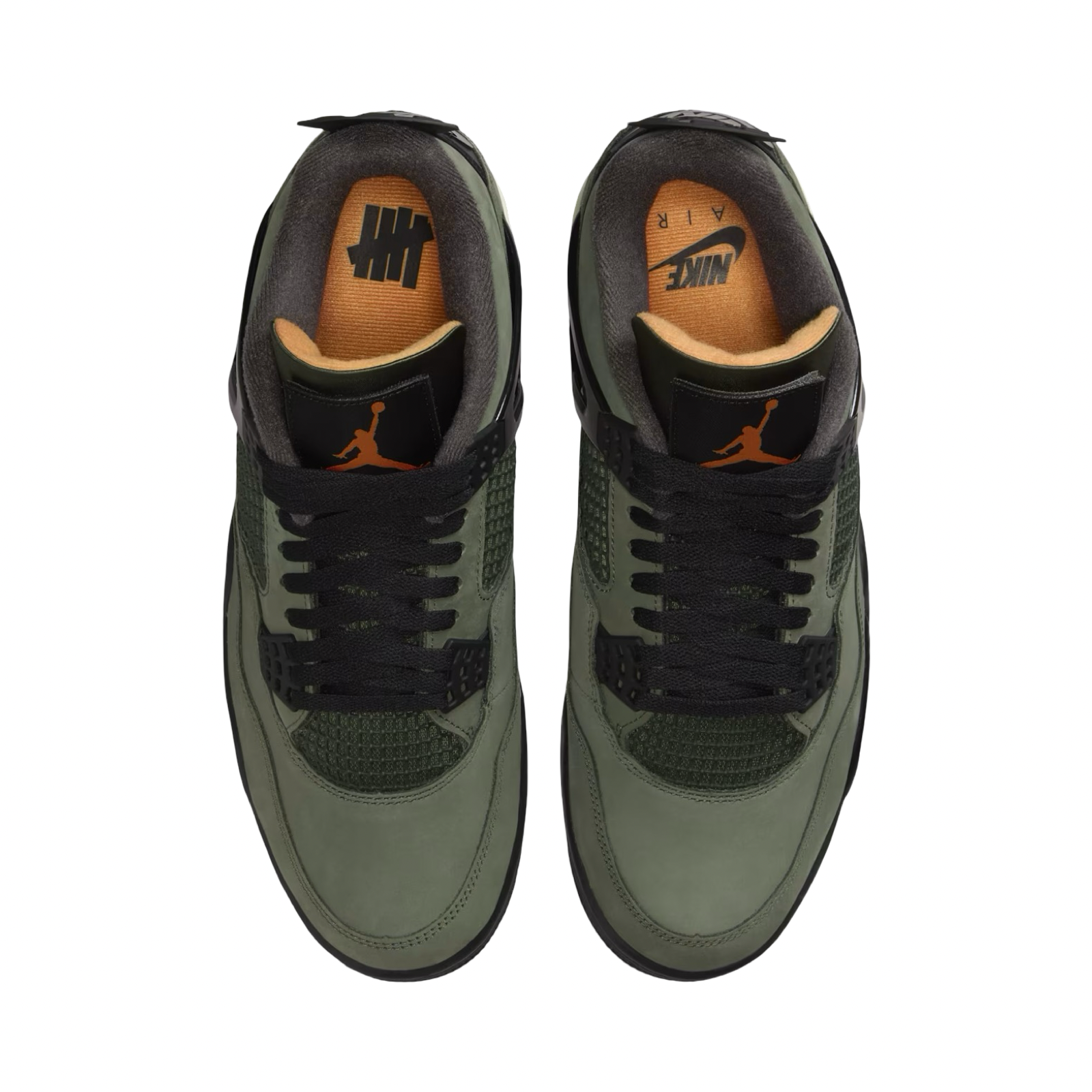Air Jordan 4 Retro OG Undefeated Deep Green Clementine Black IB1519-200