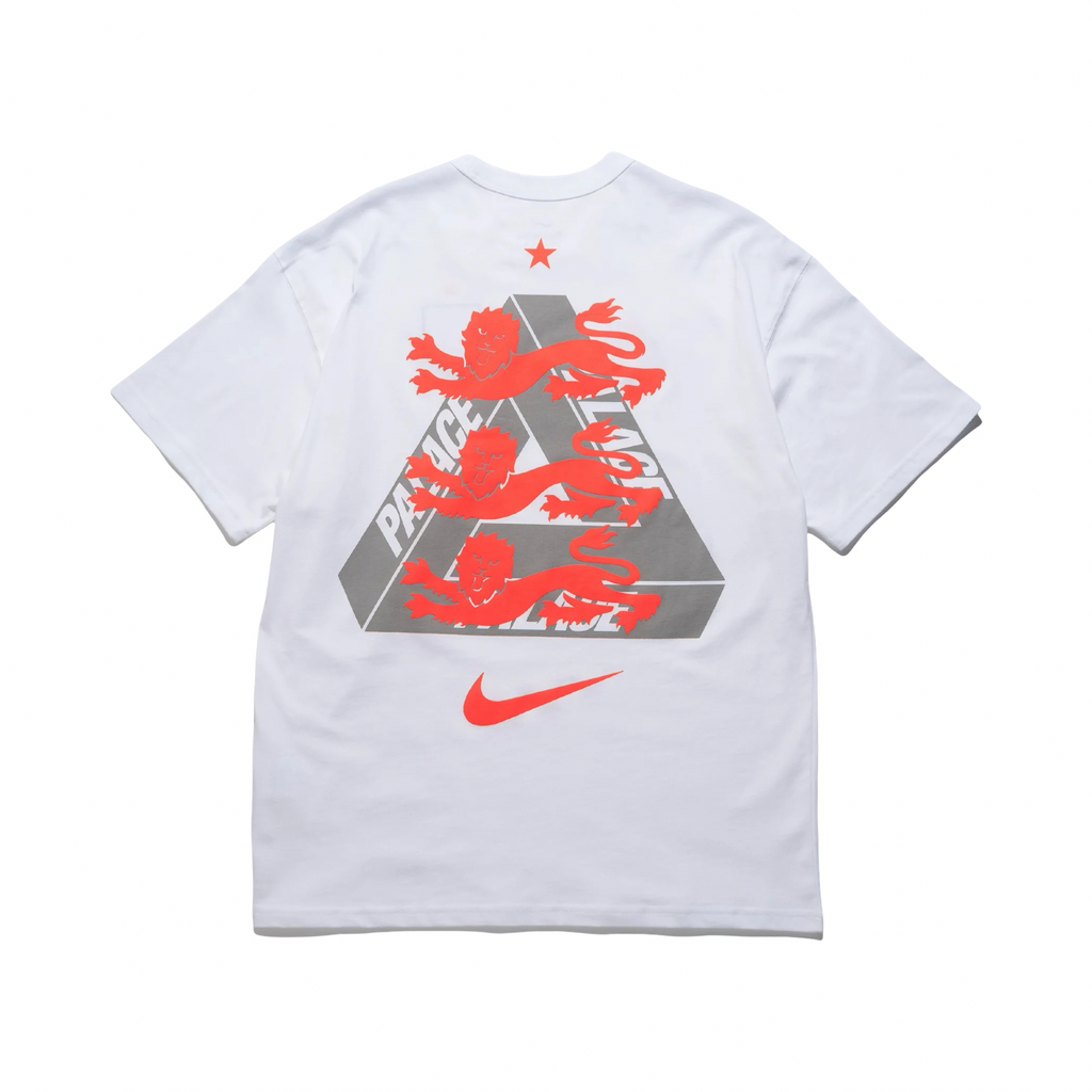 Nike x Palace England T-shirt White Red IM6598-100