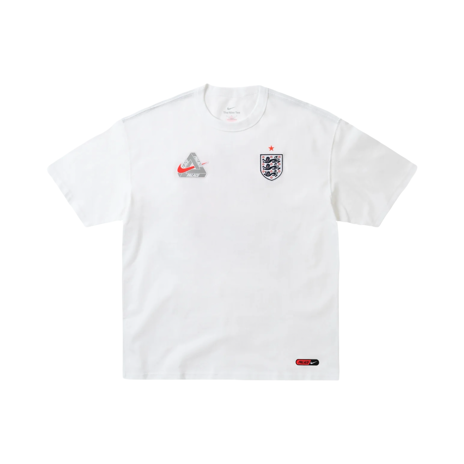 Nike x Palace England T-shirt White Red IM6598-100