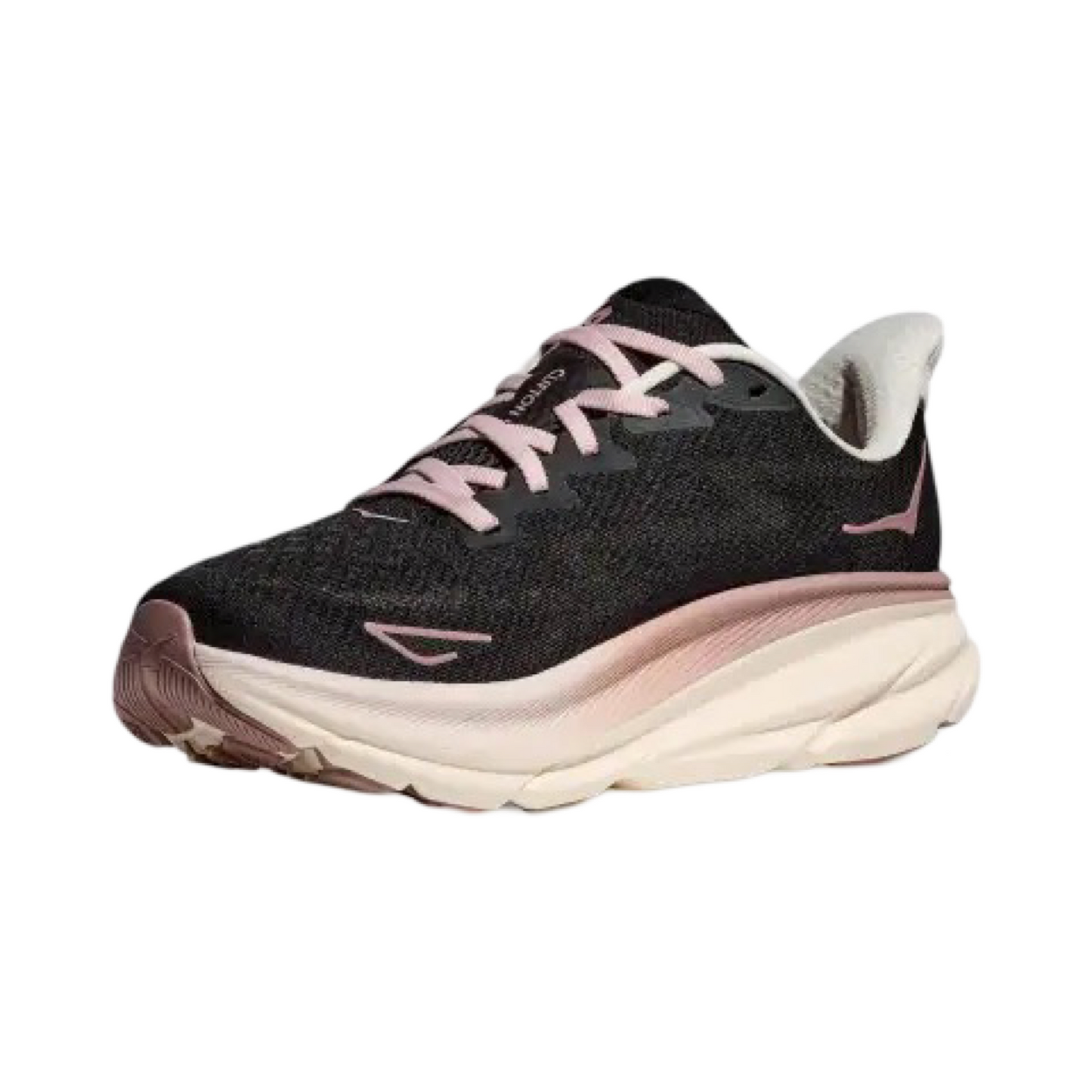 Women's Hoka Clifton 9 B Width Black Obsidian Quartzite