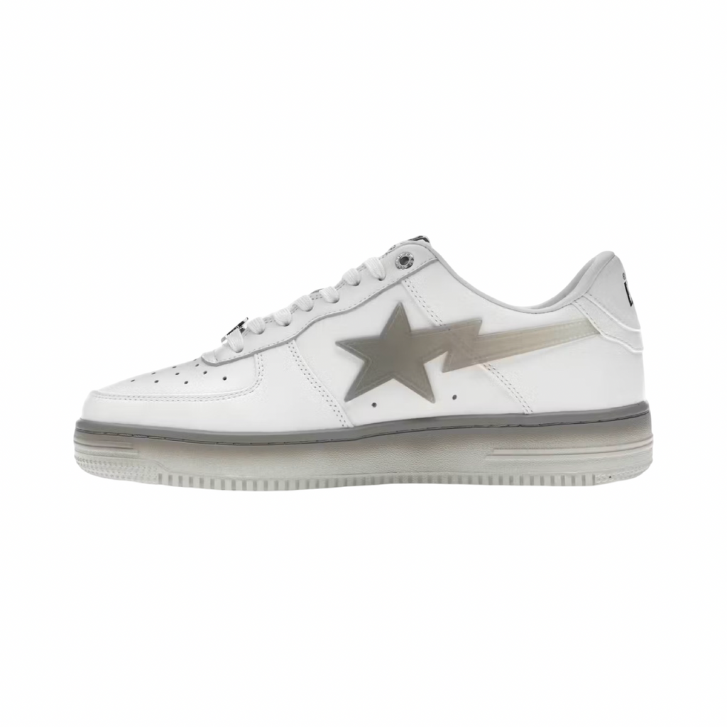 A Bathing Ape Bapesta #5 M2 White Gradient