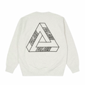 Palace Outliner MIT Designer Crew Light Grey Marble