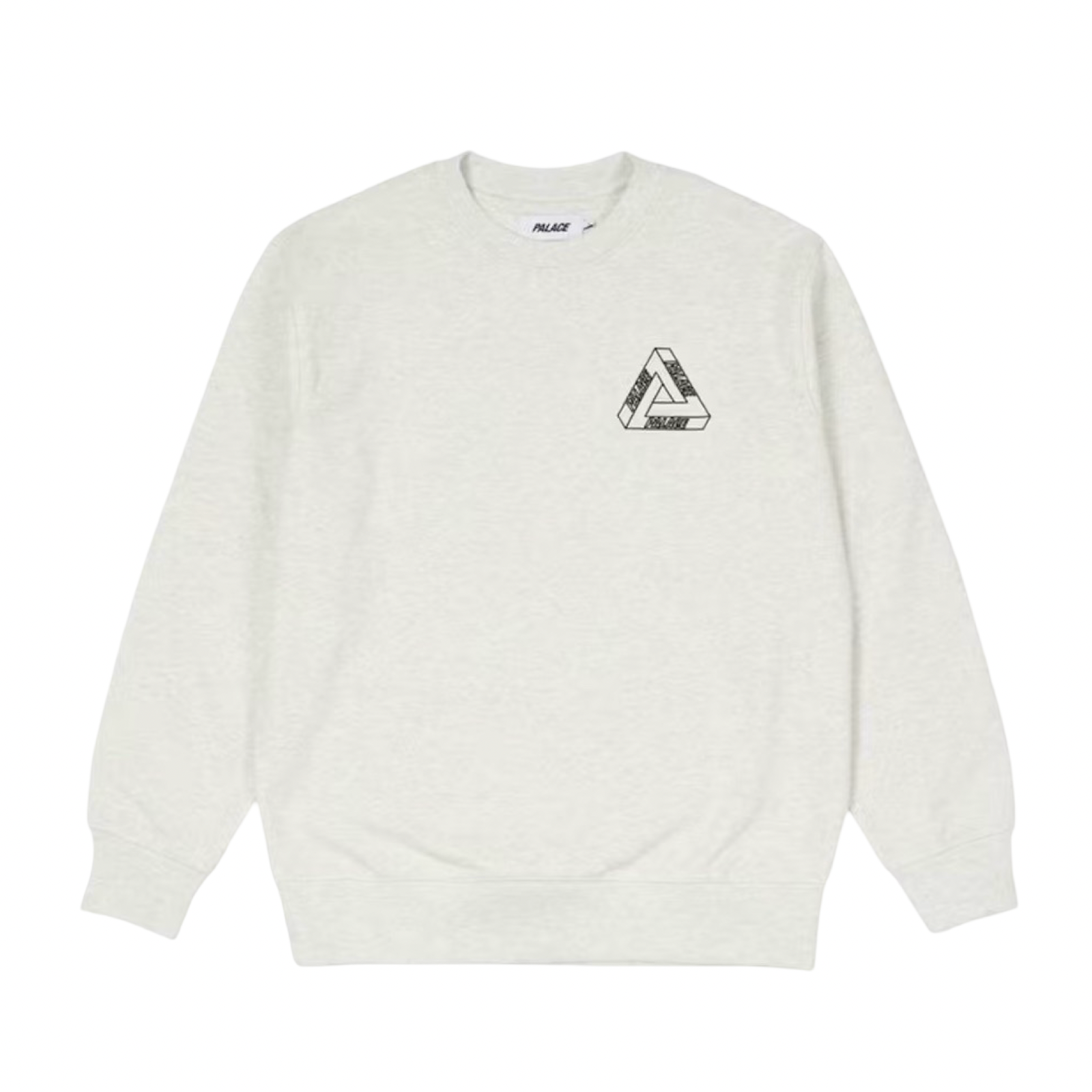 Palace Outliner MIT Designer Crew Light Grey Marble