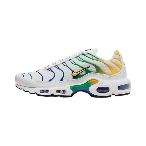 Women's Nike Air Max Plus Brazil White Citron Pulse Black