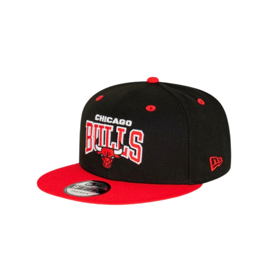 New Era 940 Two Tone Pro Arch Chicago Bulls Black Red Cap