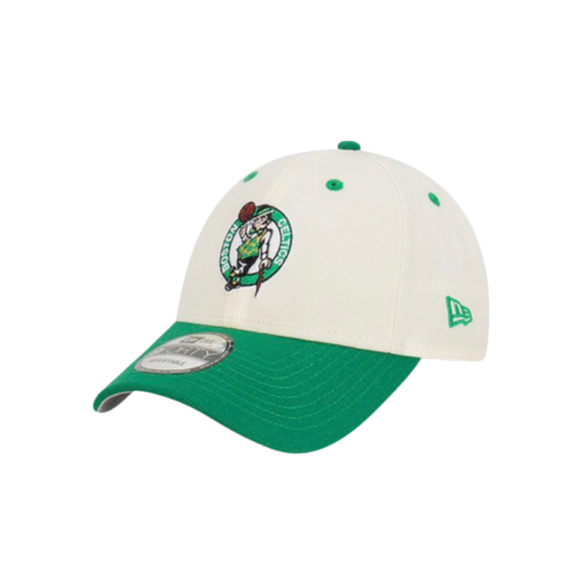 New Era 940 Snapback Two Tone Championship Boston Celtics White Green Cap