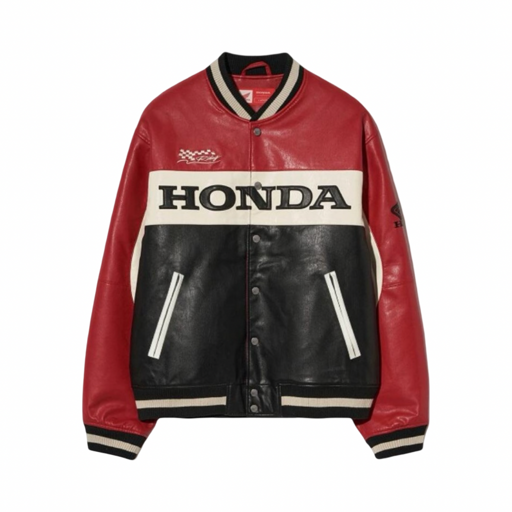 Honda SS26 Biker Jacket Red Black White