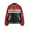 Honda SS26 Biker Jacket Red Black White