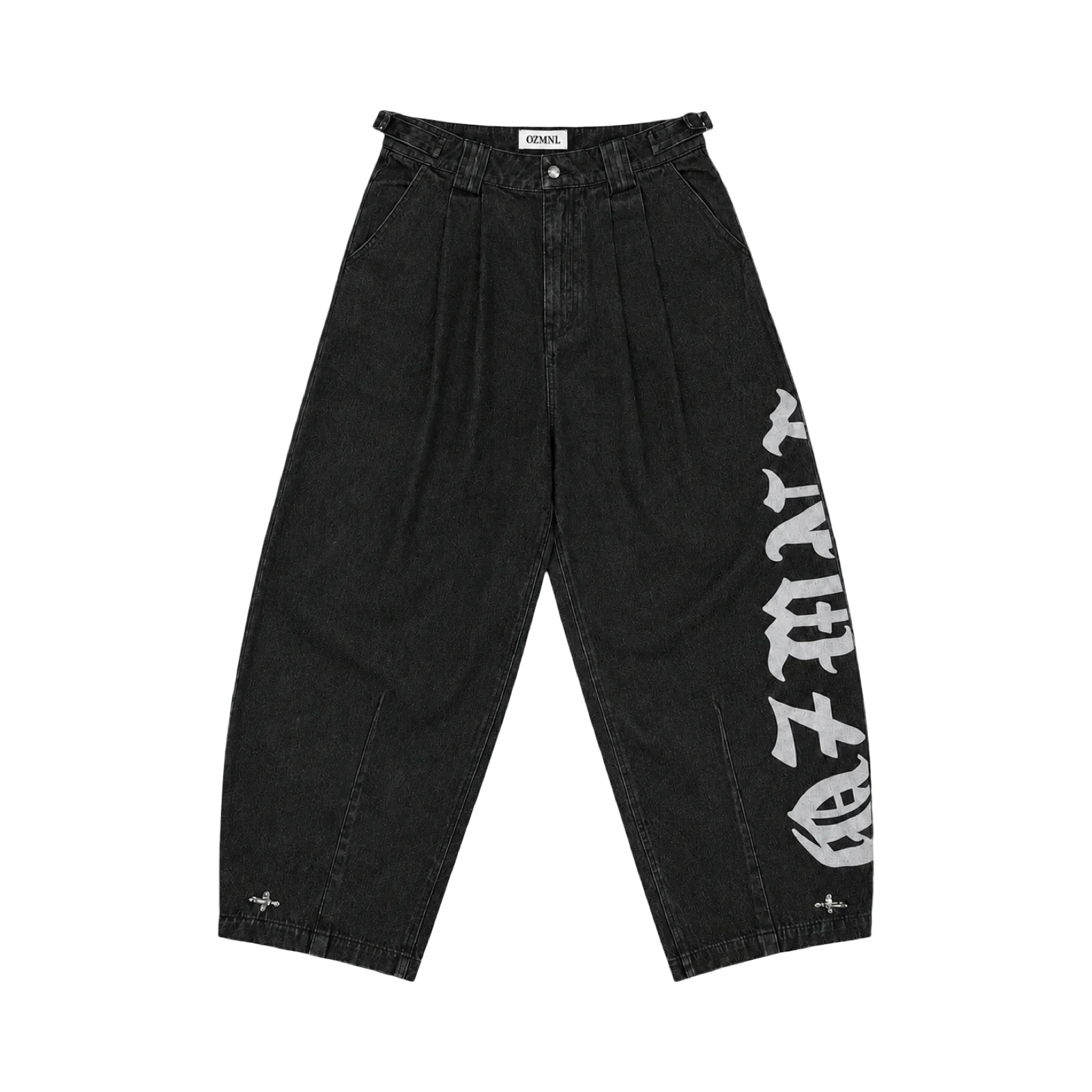 OZMNL iLustrado Clasp Buckle Pants