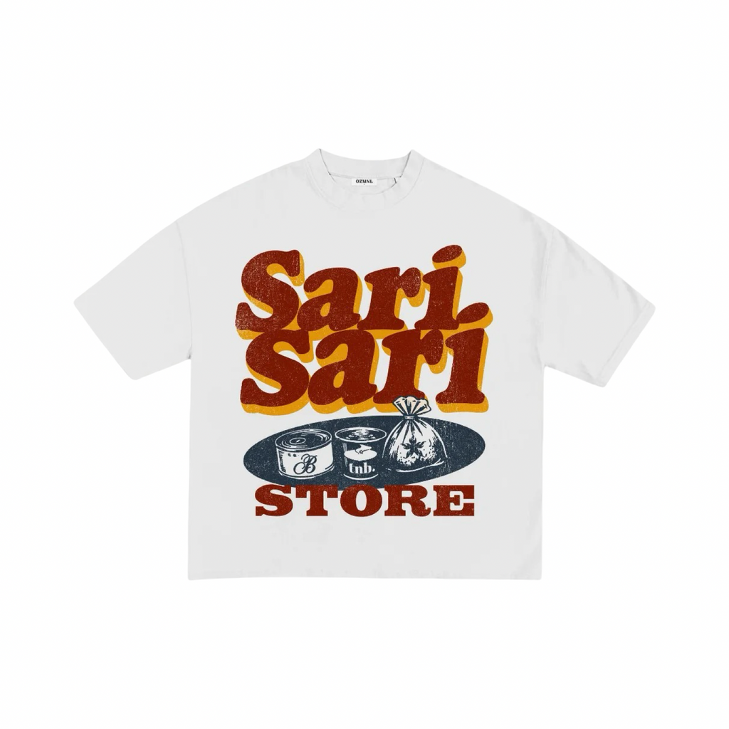 OZMNL Sari-Sari Stone T-Shirt White