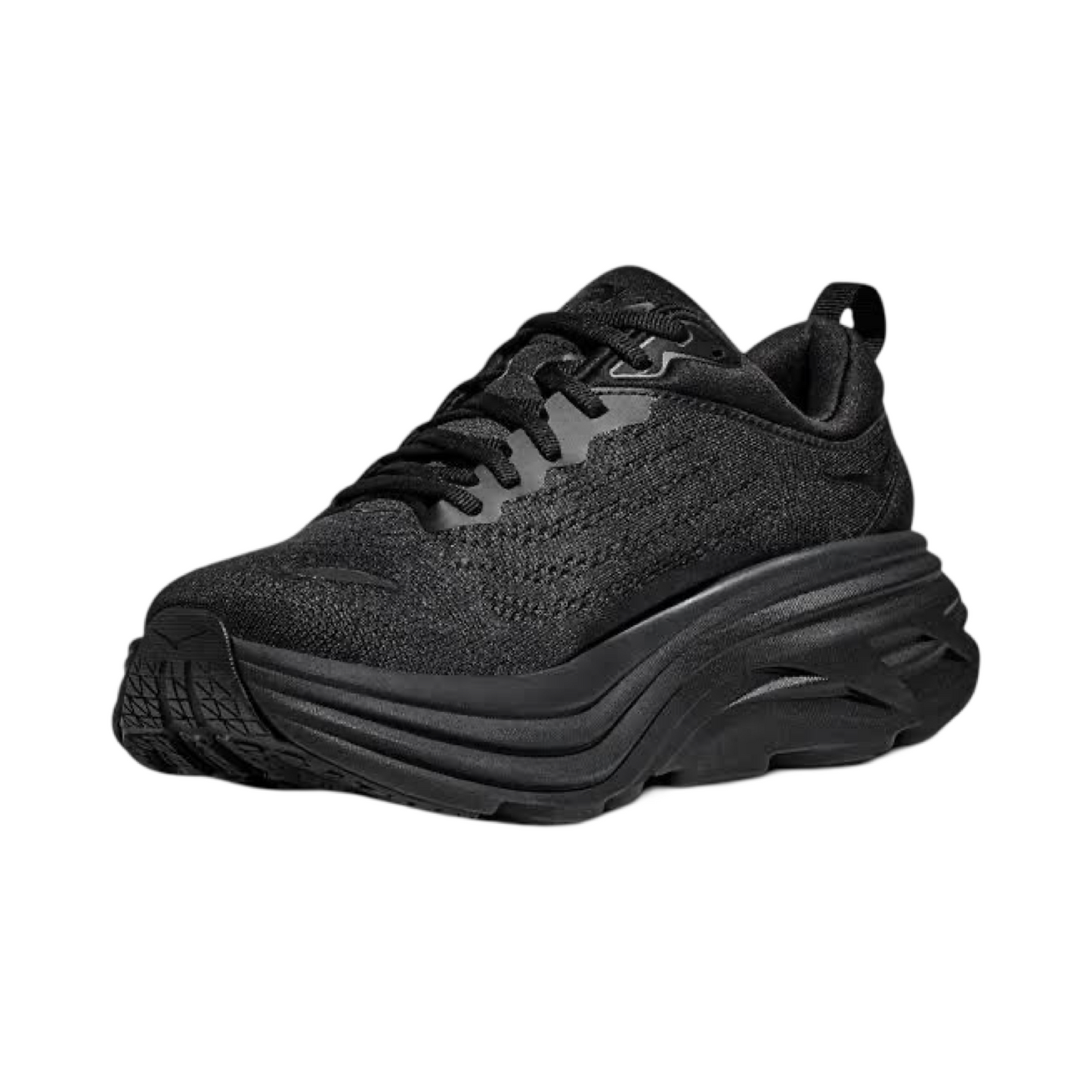 Women's Hoka Bondi 8 D Width Black Black