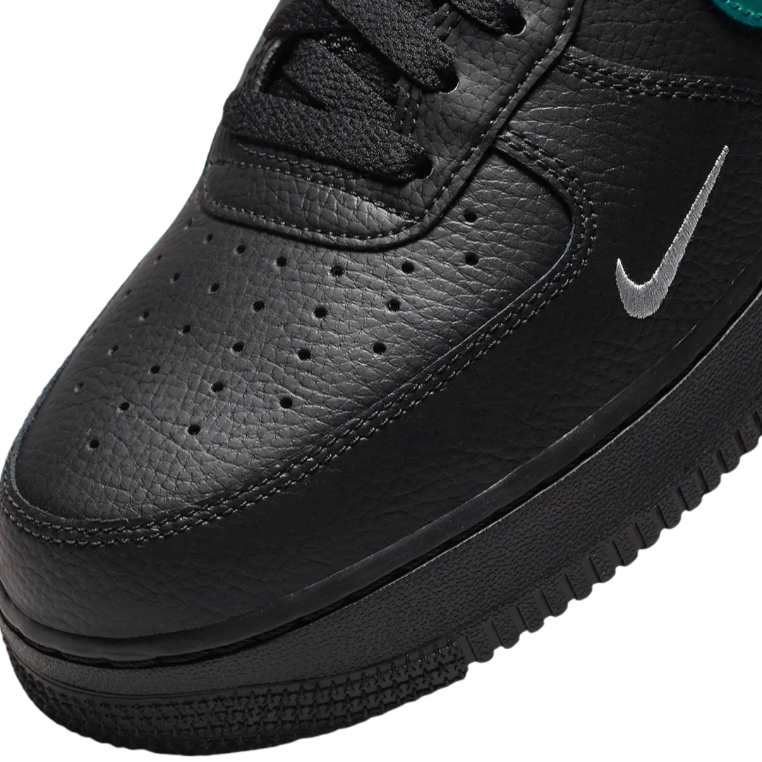 Nike Air Force 1 Low Black Blue Lightning