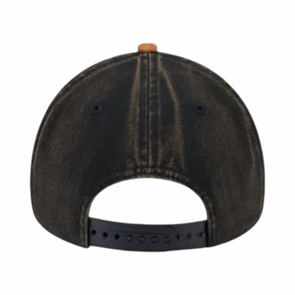 New Era 9Forty A-Frame Washed Earthtones New York Yankees Black Brown Snapback Cap