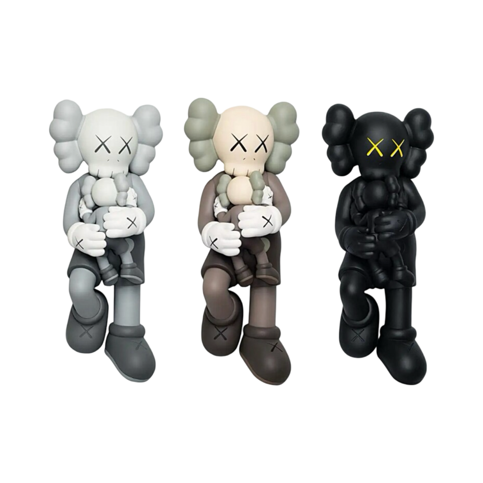Kaws Holiday Singapore Figure Brown