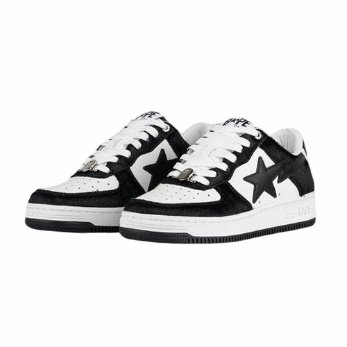 A Bathing Ape Bapesta #2 M2 Black White Black