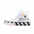 Converse x OFF WHITE Chuck 70 Hi White Cone Black 163862C
