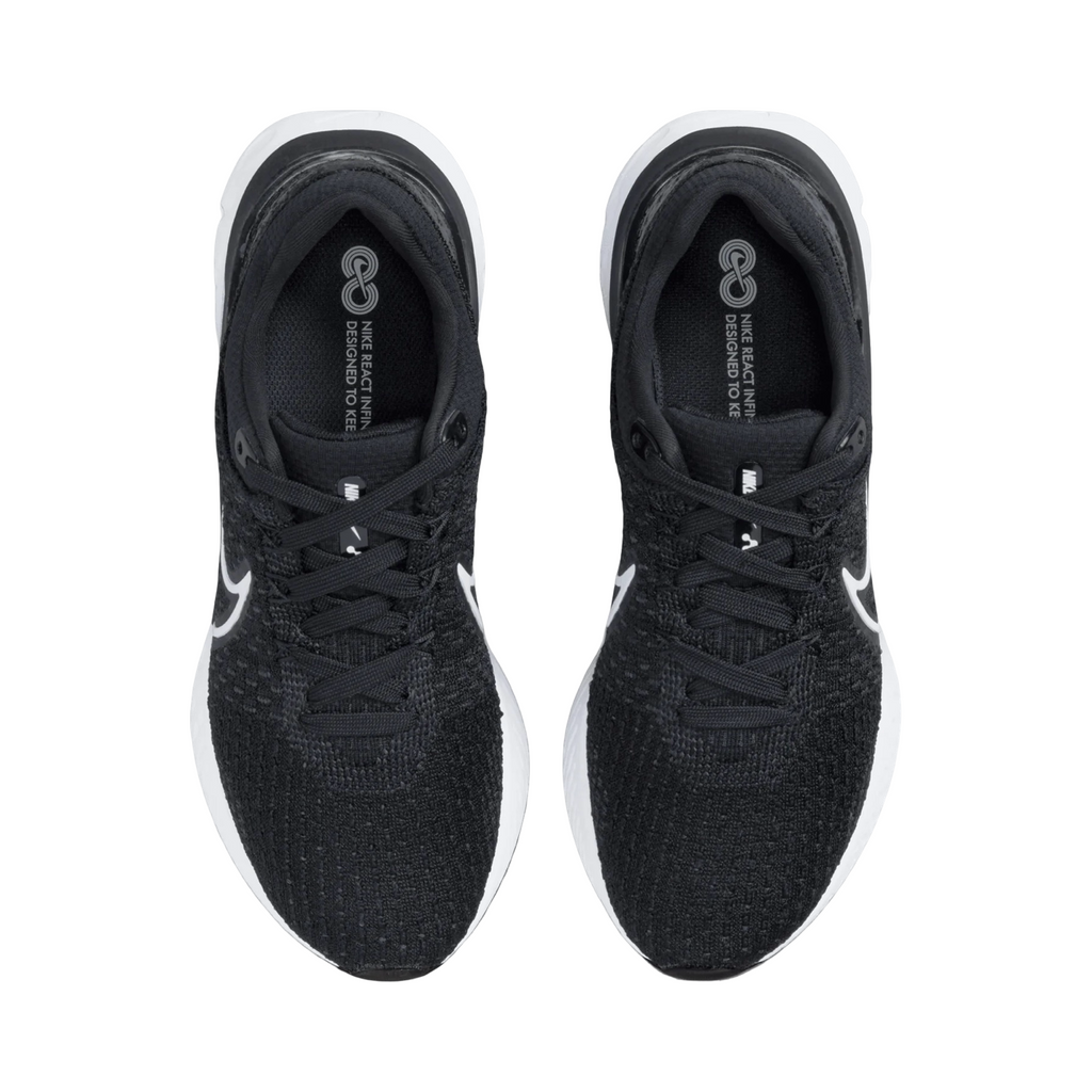 Women's Nike React Infinity Run FK 3 Black White