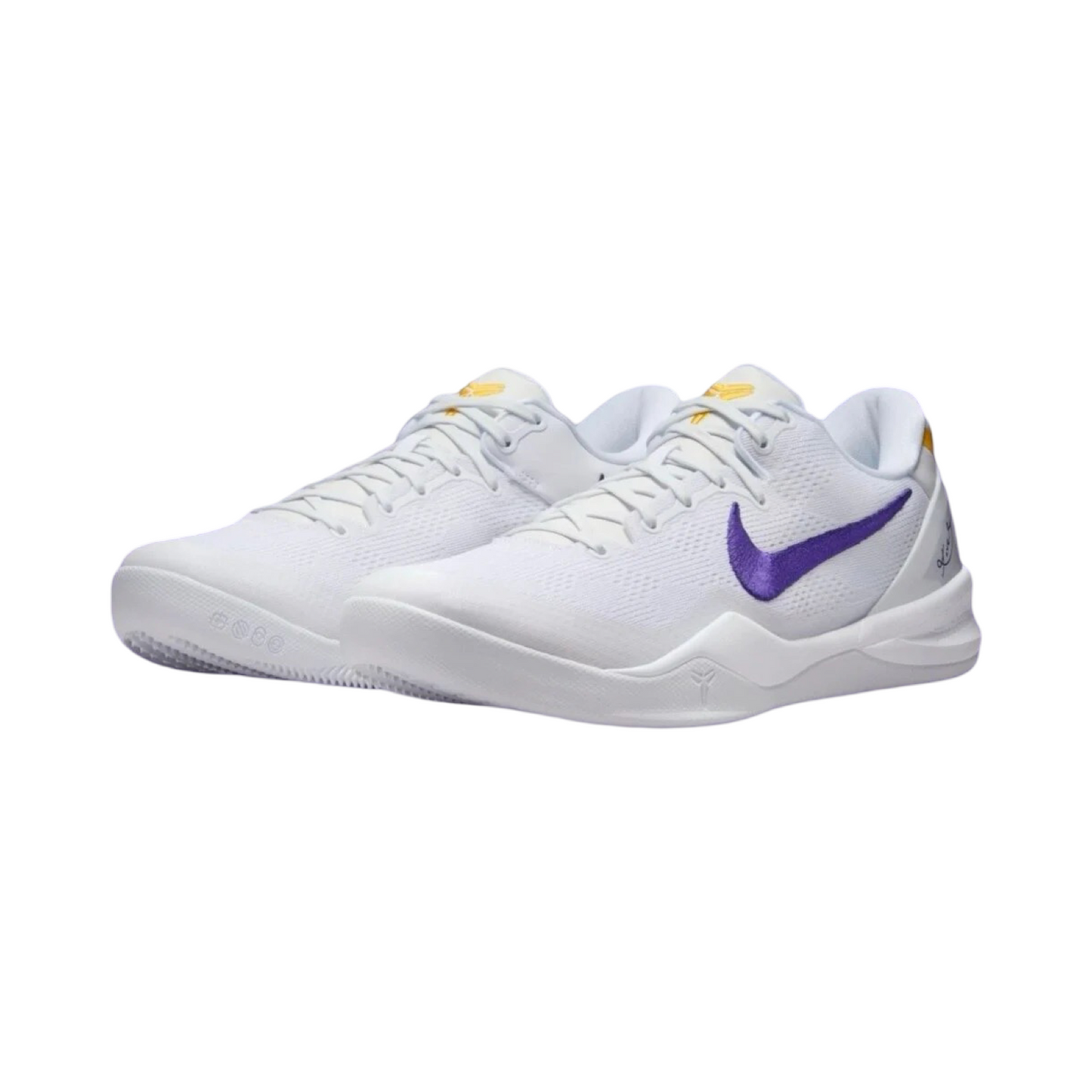 Nike Kobe 8 Protro Lakers Home White Court Purple