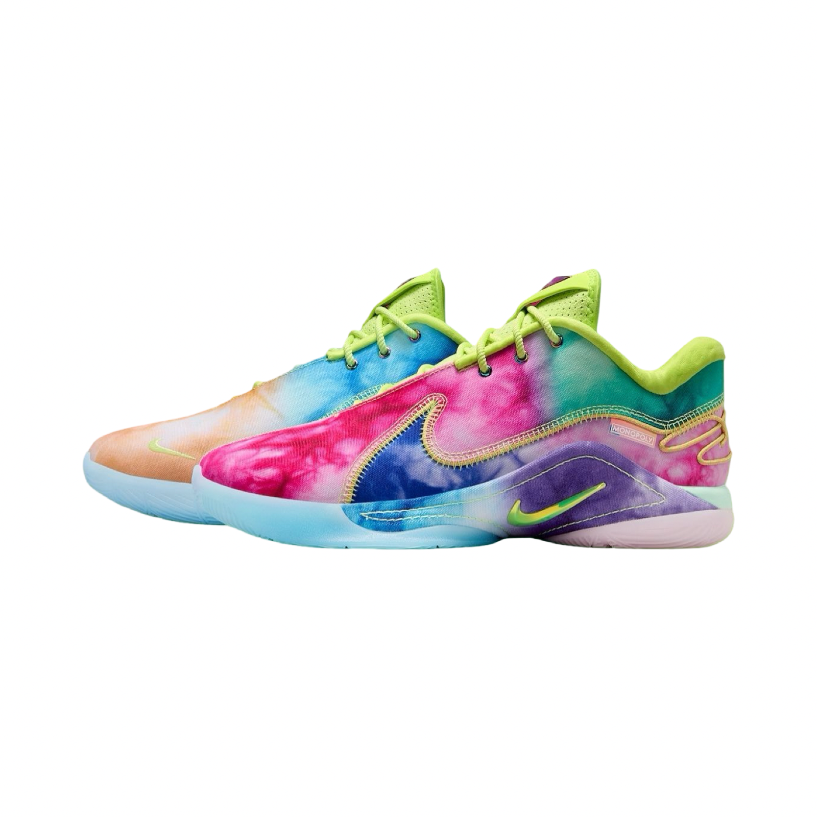 Monopoly x Nike Lebron 22 What The Tie Dye Mint Foam Cerise HV8080-300