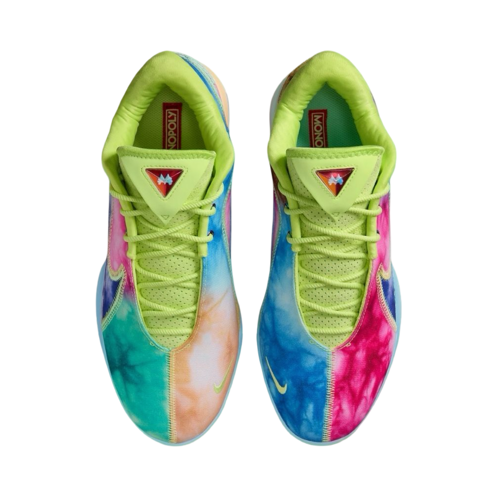 Monopoly x Nike Lebron 22 What The Tie Dye Mint Foam Cerise HV8080-300