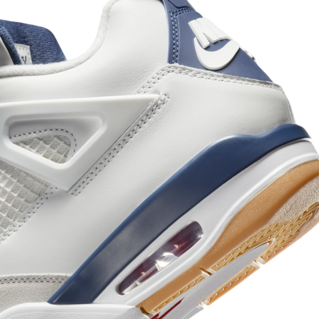 Air Jordan 4 Retro SB Summit White Navy