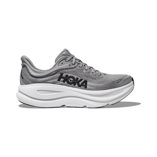 Men's Hoka Bondi 9 2E Width Galactic Grey Stellar Grey