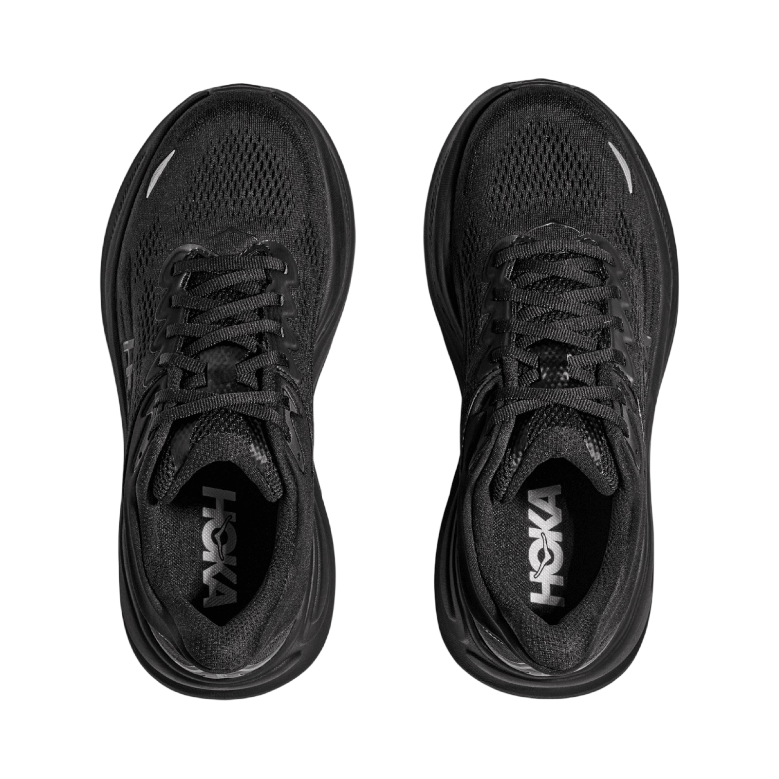 Women's Hoka Bondi 9 2E Width Black Black