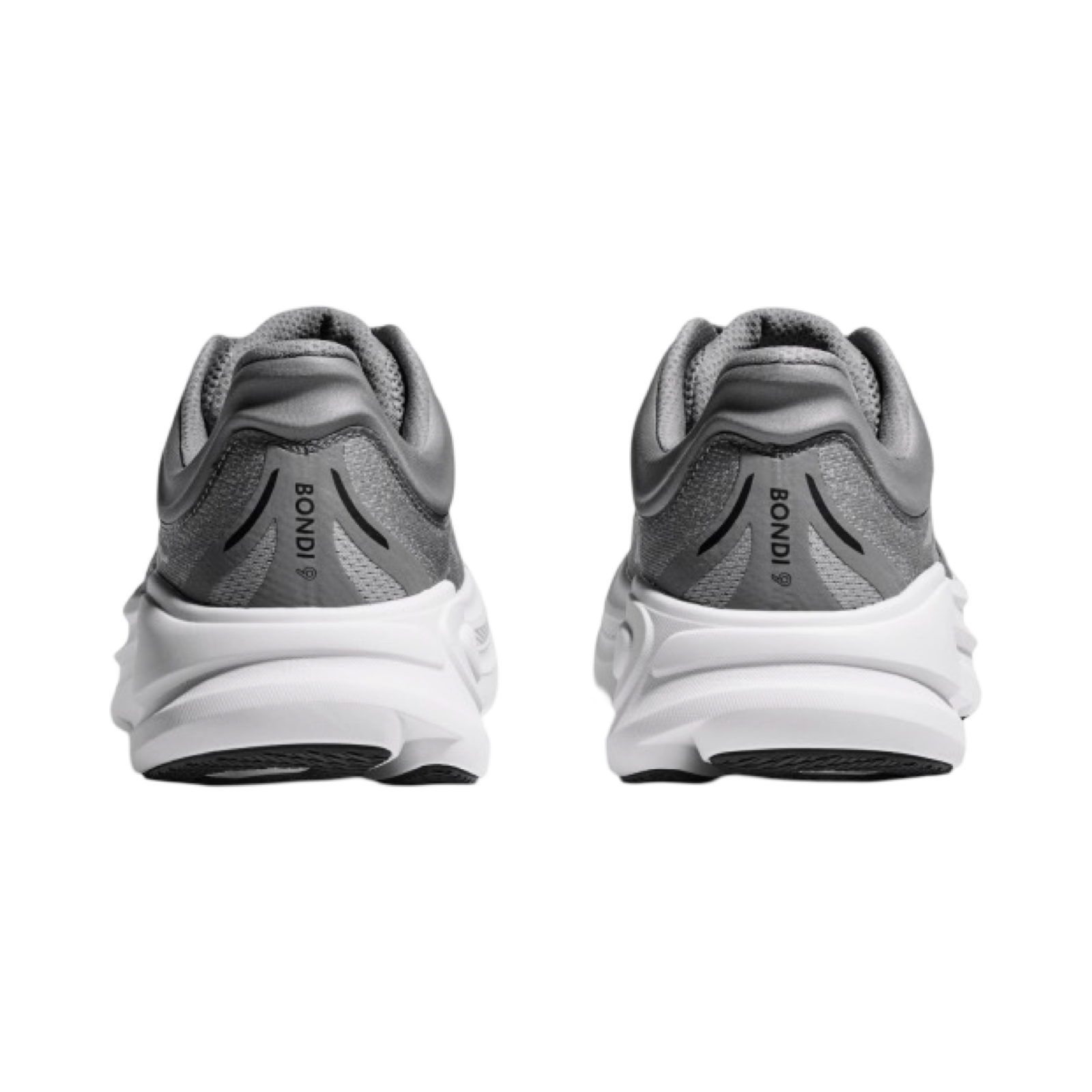 Men's Hoka Bondi 9 2E Width Galactic Grey Stellar Grey