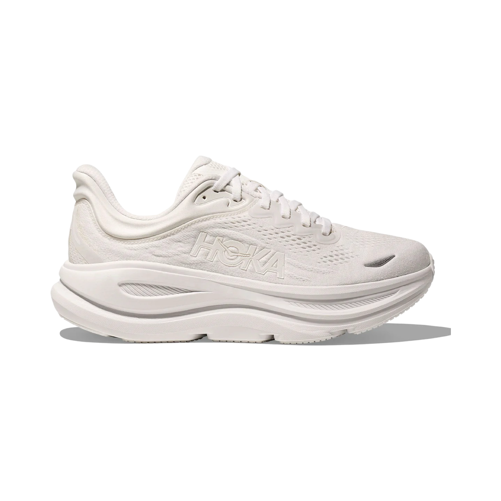 Women's Hoka Bondi 9 D Width White White