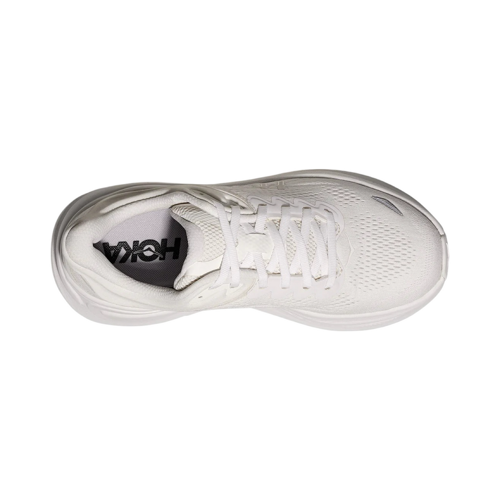 Women's Hoka Bondi 9 D Width White White