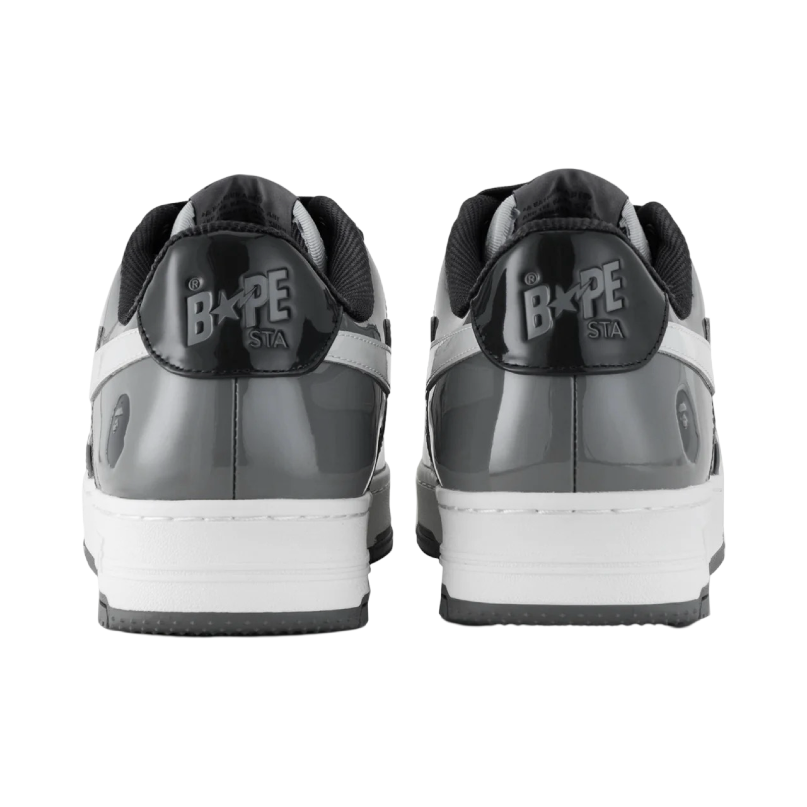 A Bathing Ape Bapesta #1 M1 Black Grey White