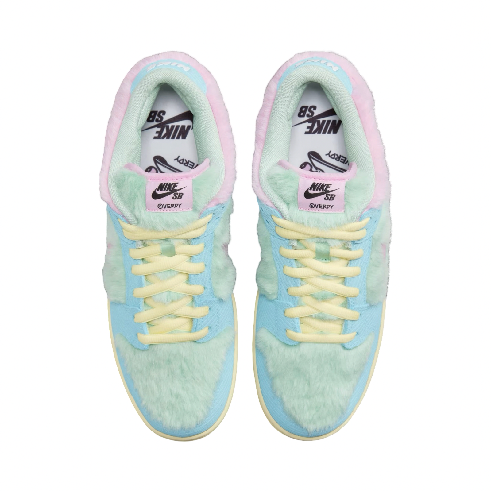 Nike SB Dunk Low Verdy Blue Gaze Light Arctic Pink Bicycle Yellow FN6040-400