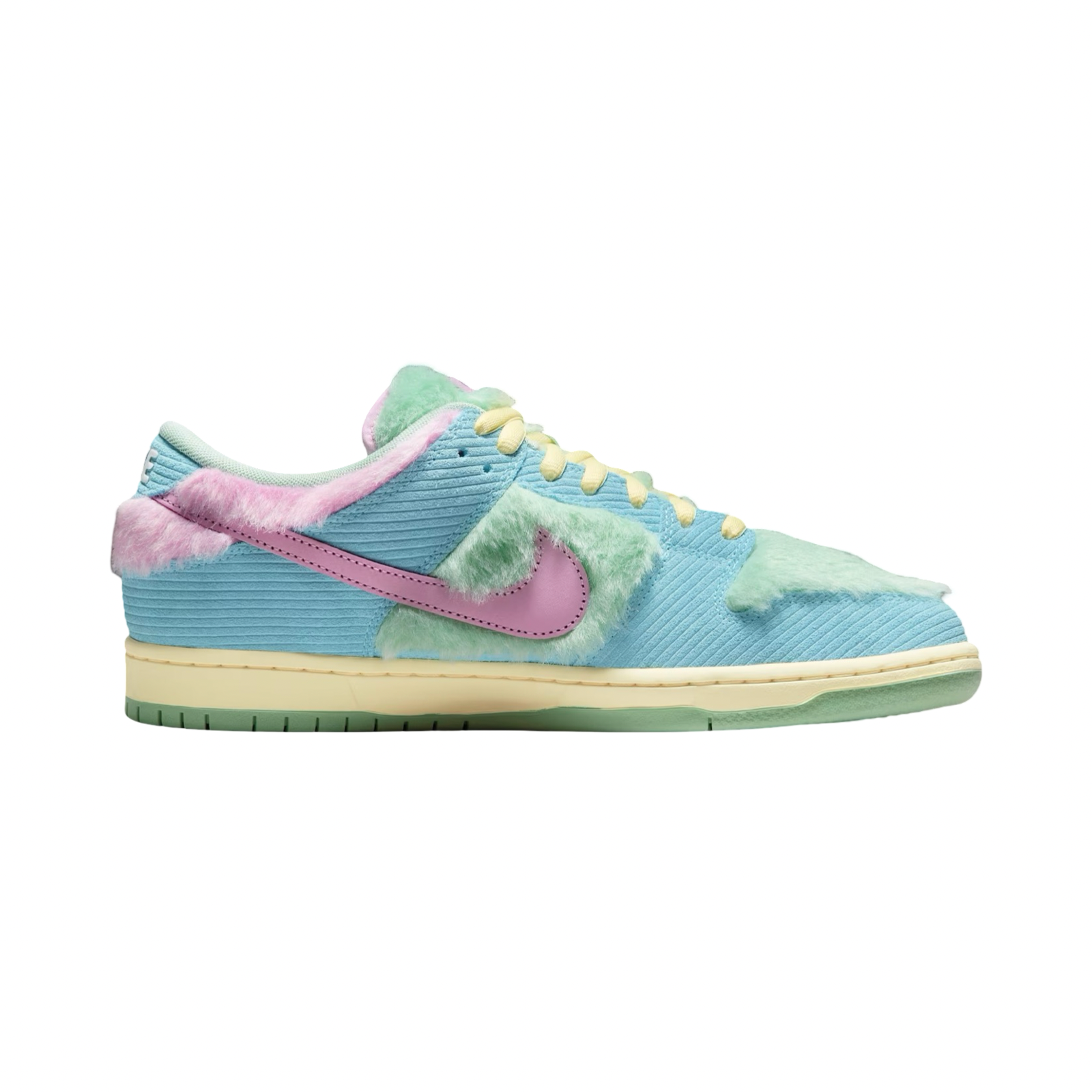 Nike SB Dunk Low Verdy Blue Gaze Light Arctic Pink Bicycle Yellow FN6040-400