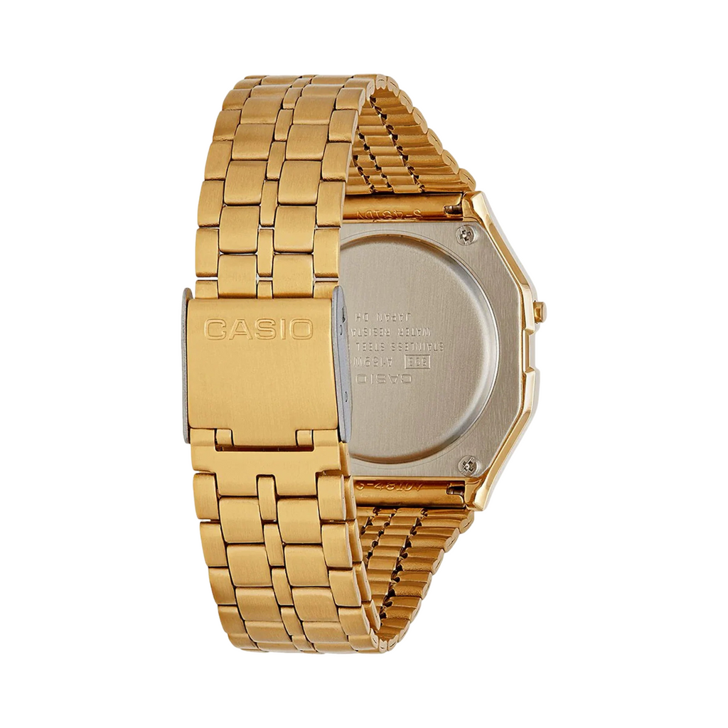 Casio Vintage Gold illuminator Gold Black Digital