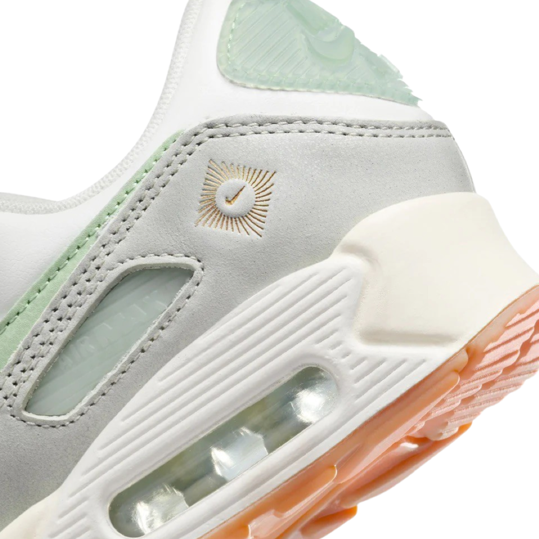 Women's Nike Air Max 90 SE Australia Sail Guava Ice Luminous Green Honeydew