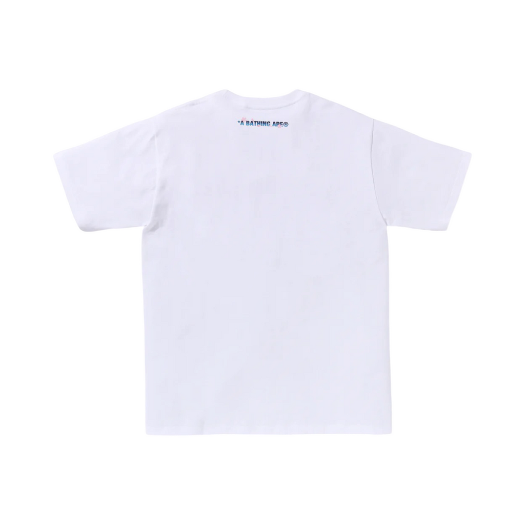 A Bathing Ape Head Sakura Ape #1 Tee White