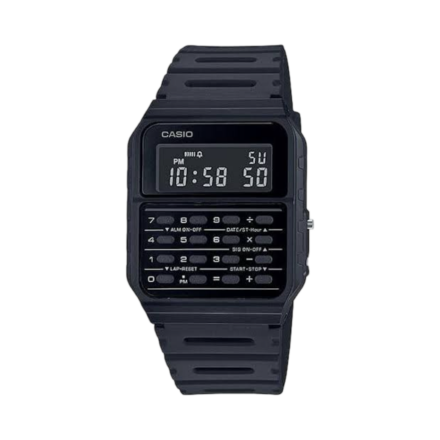 Casio Digital Watch Calculator Black CA53WF-1BDF