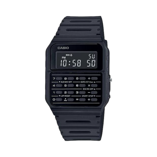 Casio Digital Watch Calculator Black CA53WF-1BDF