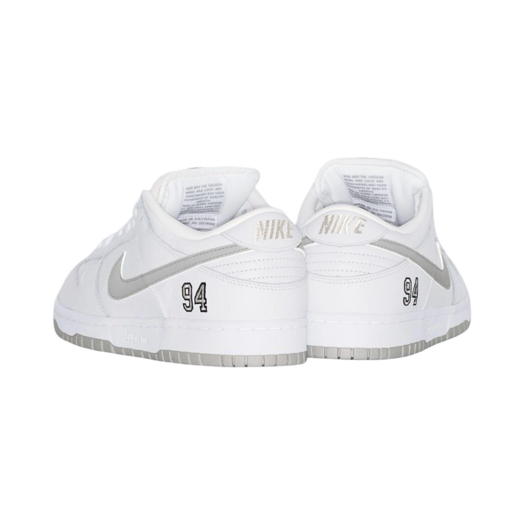 Supreme x Nike SB Dunk Low Pro QS Racer Blue Metallic Silver