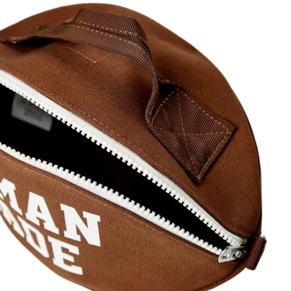 Human Made Bumbag Brown Football
