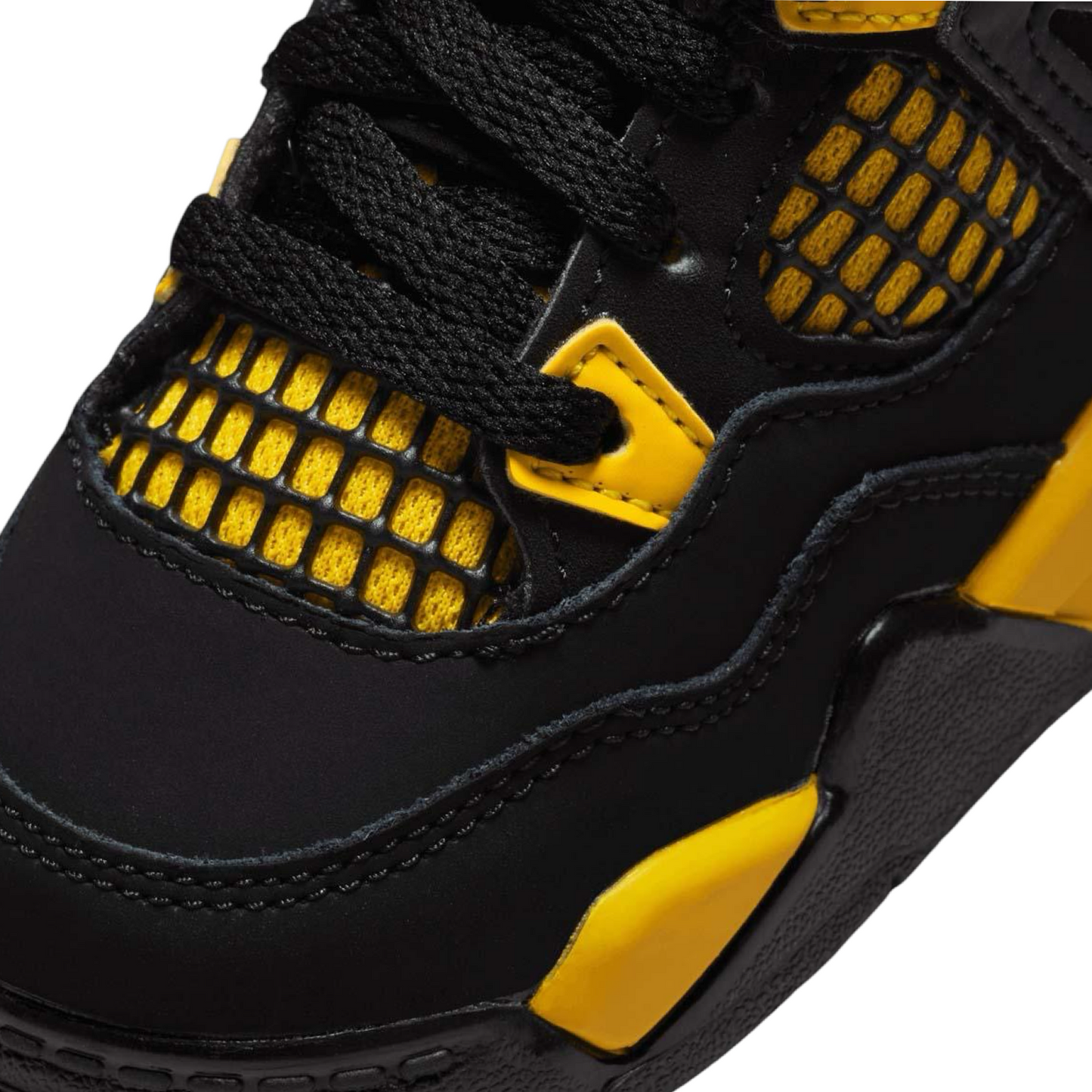 Toddler Air Jordan 4 Retro (TD) Thunder Black White