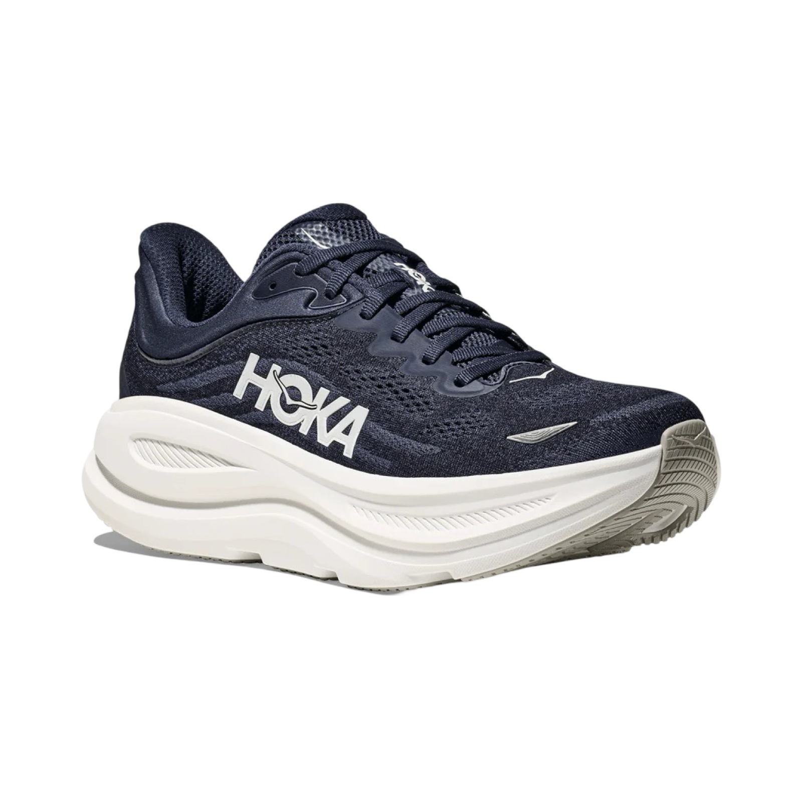 Men's Hoka Bondi 9 D Width Varsity Navy White