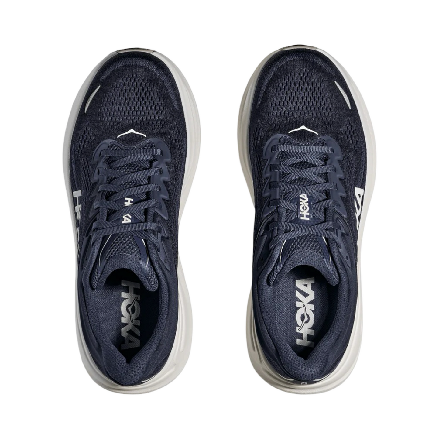 Men's Hoka Bondi 9 D Width Varsity Navy White